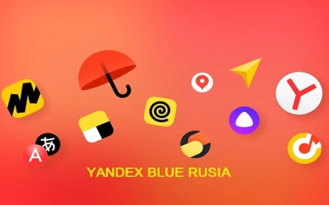 Yandex Blue Rusia Ru